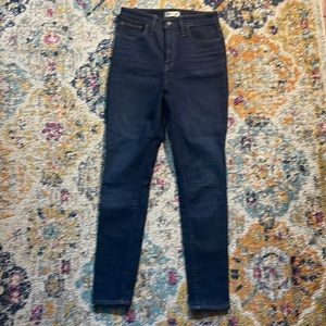 Madewell Dark Skinny Jeans